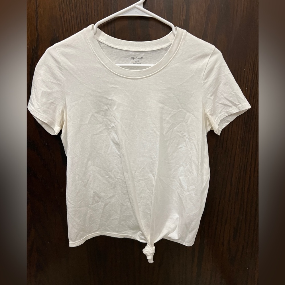 Madewell white t shirt
